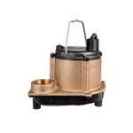Little Giant 506257 6-CBM 115 volt Manual Pump with Cast Bronze Housing  10' Cord