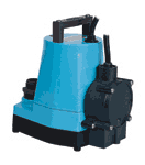 Little Giant 505350 5-ASP-LL 115V 60Hz - 1/6 HP, 1200 GPH - Submersible Utility Pump with Piggyback Diaphragm Switch, 18' power cord