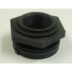 Little Giant 949182 Bulkhead Fitting, 2" Double Thread