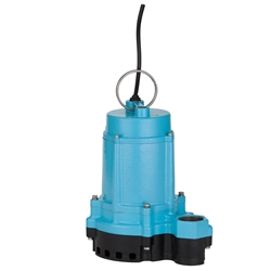 Little Giant 506852 6EC-CIM 115 Volt 1/3 HP Manual Pump with Cast Iron Base, 20' Cord(Replacess 506611,506711)