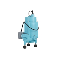 Little Giant 509814 16G-V231-20 230 Volt 1 HP Automatic Grinder Pump  with Piggyback Vertical Float Switch
