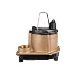 Little Giant 506257 6-CBM 115 volt Manual Pump with Cast Bronze Housing  10' Cord