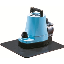Little Giant 505600 5-APCP Automatic Pool Cover Pump 115V 60Hz - 1/6 HP, 1200 GPH - w/Stabilizing Plate & Automatic Switch, 25' Power Cord