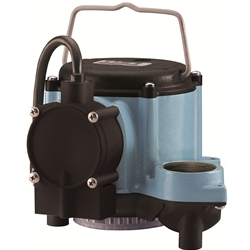 Little Giant 506125 6-CIA 115V 60Hz - 1/3 HP, 46 GPM - Automatic Submersible Sump Pump, 25' power cord
