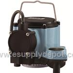 Little Giant 506160 6-CIA-ML 115V 60Hz - 1/3 HP, 46 GMP - Submersible Sump Pump, 10' power cord--Replacement Pump for WRSC-6