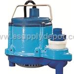 Little Giant 506274 6-CIM-R 115V 60Hz - 1/3 HP, 46 GPM - Manual Submersible Sump Pump, 25' power cord