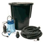 Little Giant 14940655 CS-SS, Pre-Packaged Crawl Space Sump System